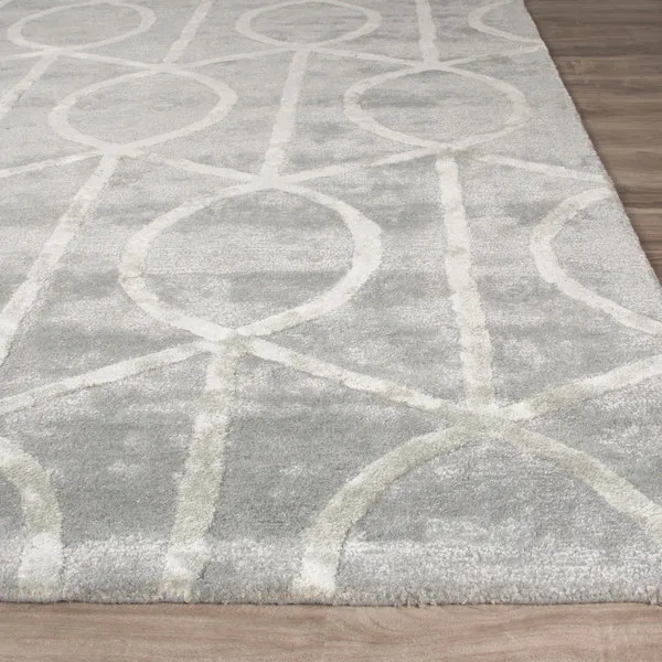 Jaipur City Seattle Silver Blue & Green Tint Hand-Tufted Rug 9.6ft x 13.6ft