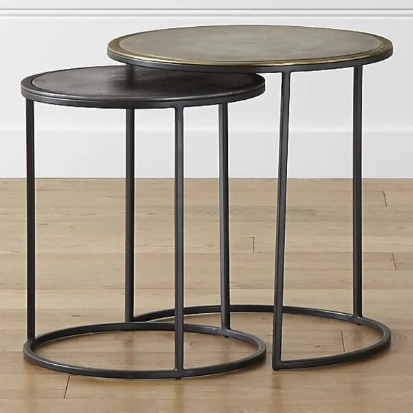 Knurl Nesting Accent Tables Set of Two