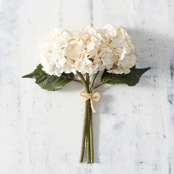 LACE HYDRANGEA BUNDLE - IVORY