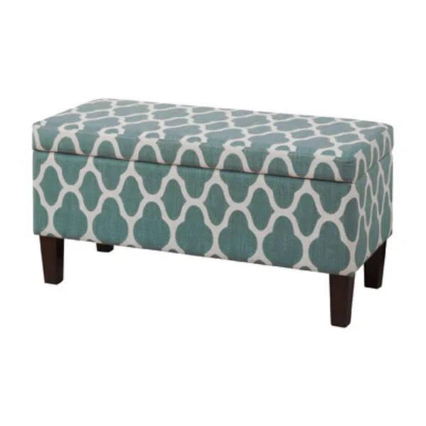 Clare Tokatli Upholstered Storage Ottoman