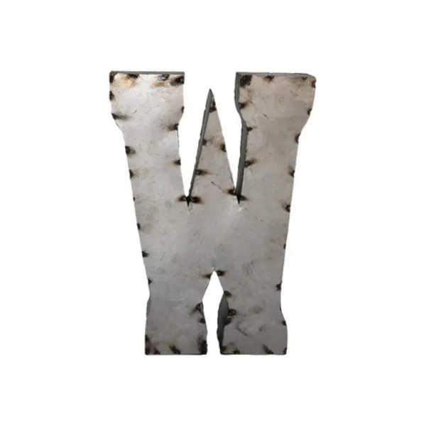 Letter Block - W