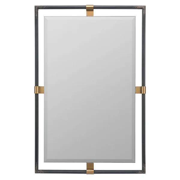 BANDED IRON FLOATING MIRROR