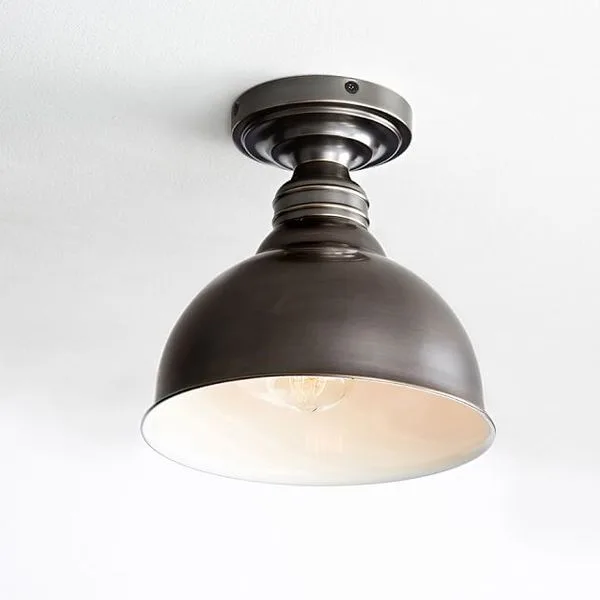 Metal Bell Flushmount