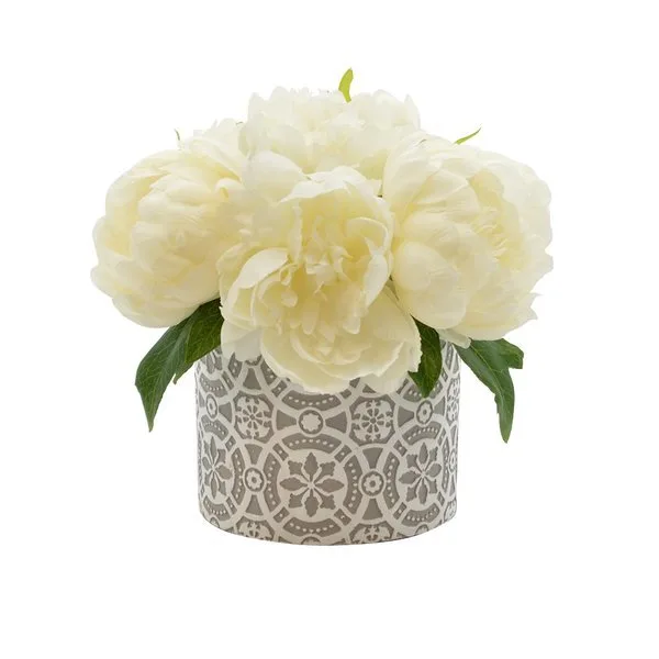 Peony Floral Arrangements in Pot