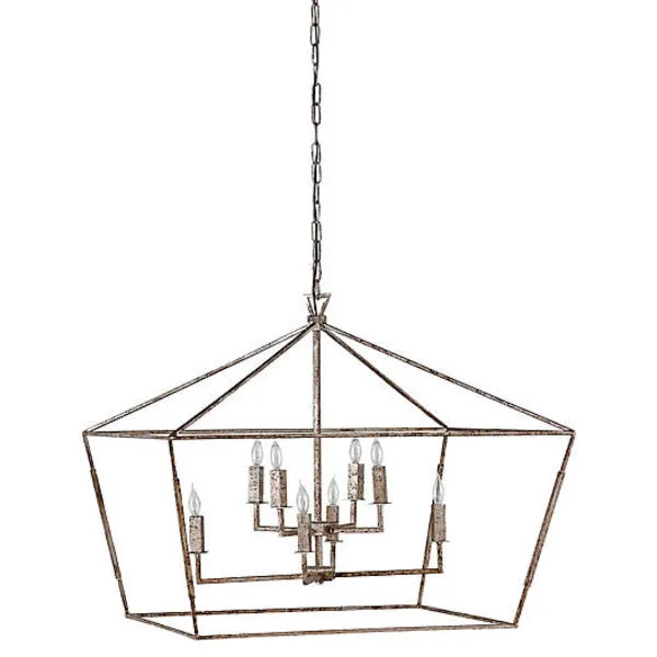 Amelia 8-Light Chandelier, Silver