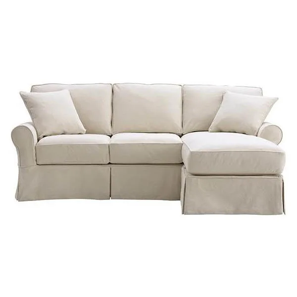 Mayfair Slipcovered Sofa with Chaise