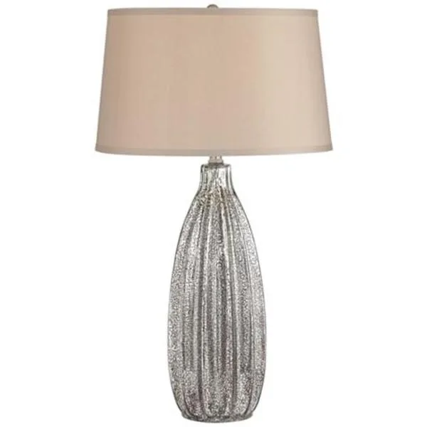 Stella 30" High Fluted Mercury Glass Table Lamp