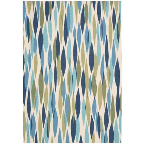 Kaitlyn Bits & Pieces Seaglass Indoor/Outdoor Area Rug