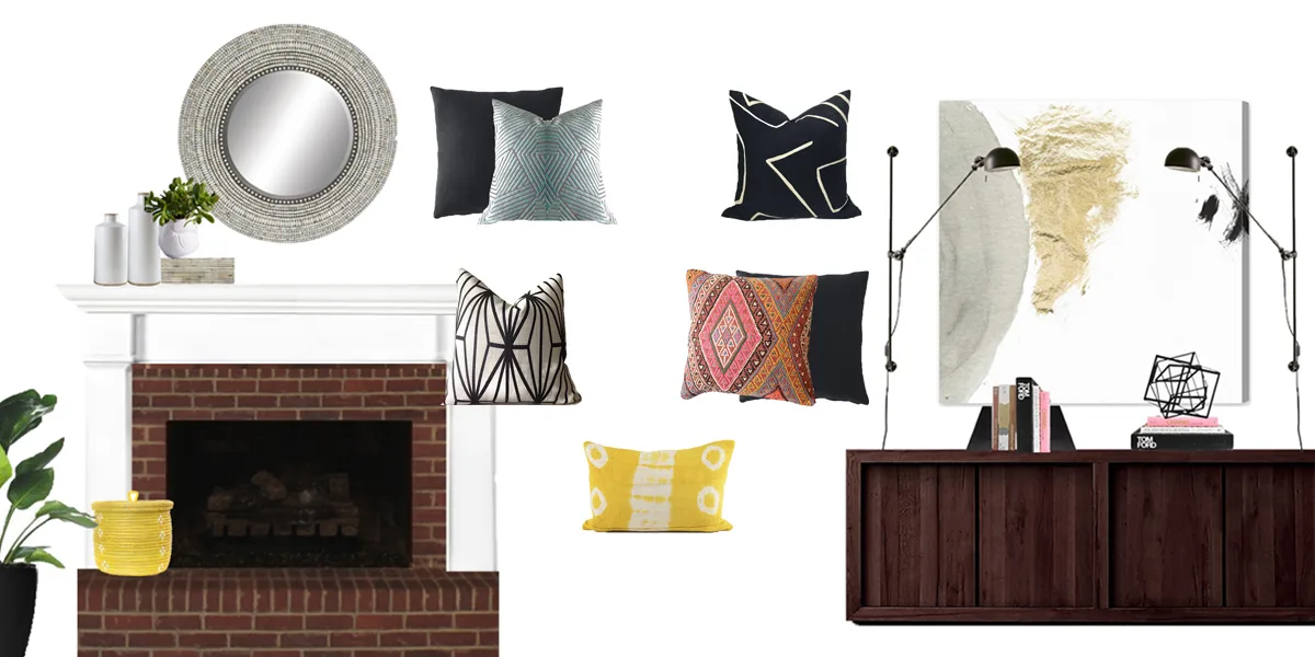 Modern, Fresh, Fun!: Living Room design solution