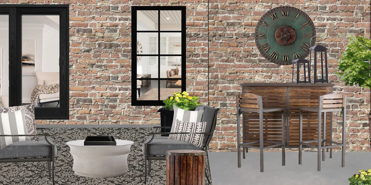 Patio Paradise: Outdoor Space design solution