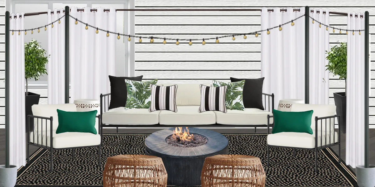 Stylish Outdoor Space: Other design solution