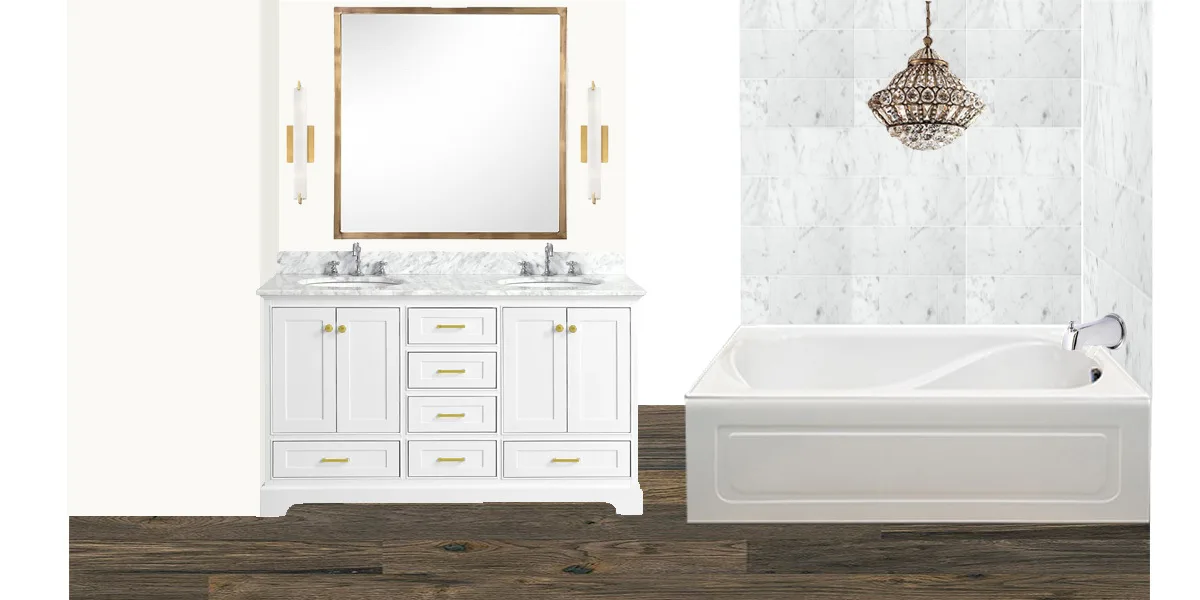 Master Bath Renovation: Bathroom design solution