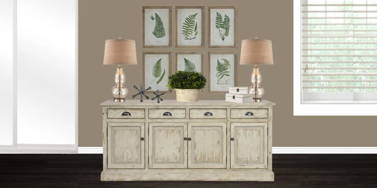 Sideboard + Styling: Dining design solution